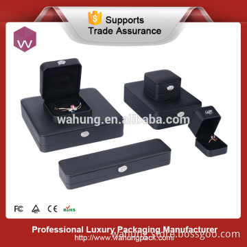 wholesale PU leather packaging box for jewelry